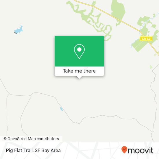 Pig Flat Trail map