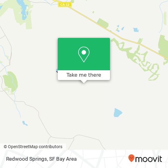 Mapa de Redwood Springs