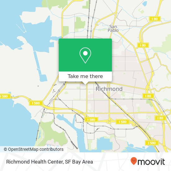 Richmond Health Center map