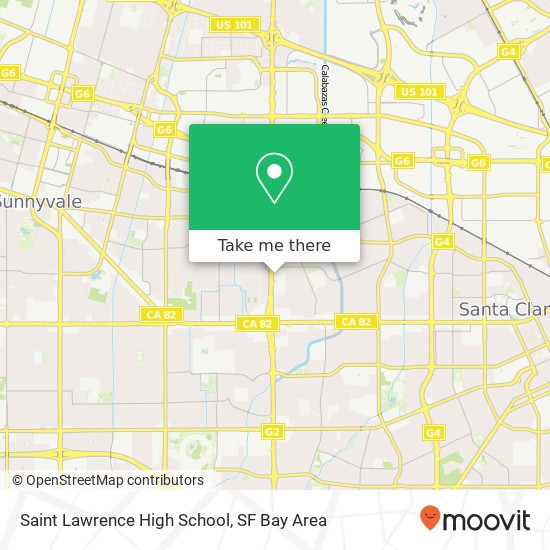 Mapa de Saint Lawrence High School