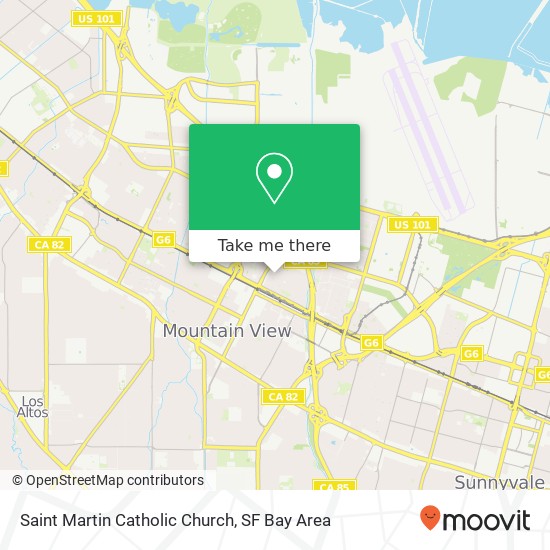 Saint Martin Catholic Church map