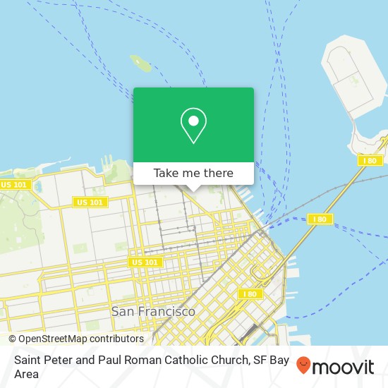 Saint Peter and Paul Roman Catholic Church map