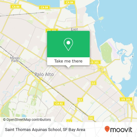 Mapa de Saint Thomas Aquinas School