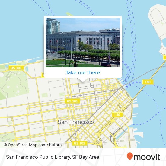 San Francisco Public Library map