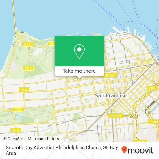 Seventh Day Adventist Philadelphian Church map