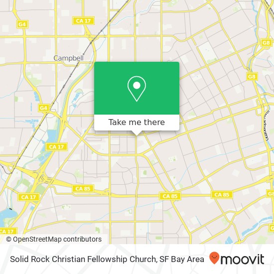 Mapa de Solid Rock Christian Fellowship Church