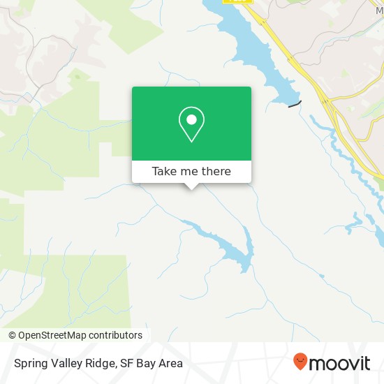 Mapa de Spring Valley Ridge