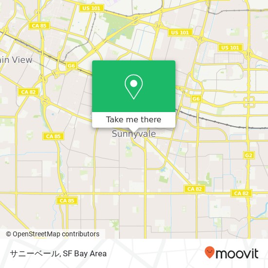 Mapa de サニーベール