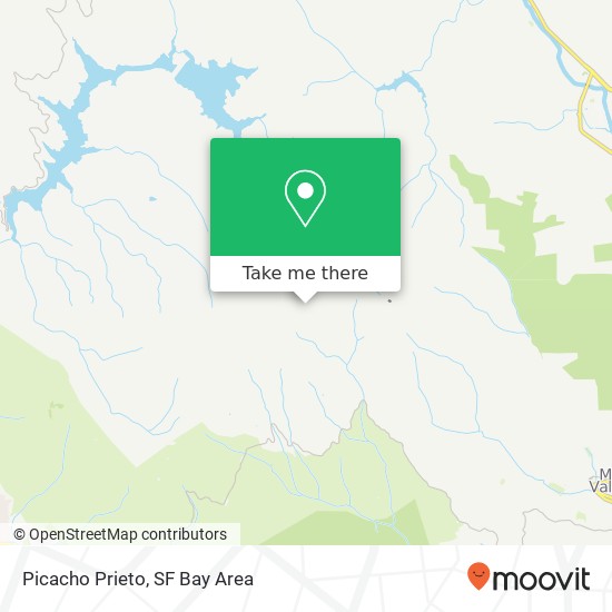 Picacho Prieto map