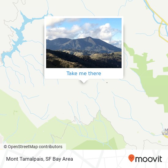 Mont Tamalpais map