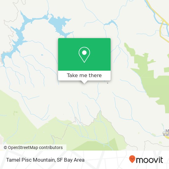 Mapa de Tamel Pisc Mountain