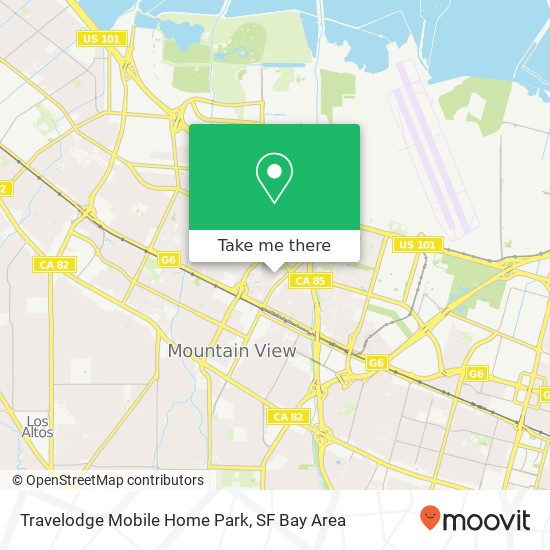 Travelodge Mobile Home Park map