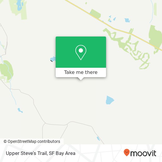 Upper Steve's Trail map