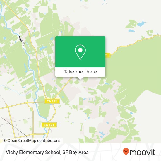 Vichy Elementary School map