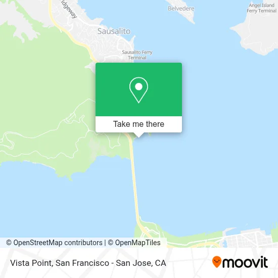 Vista Point map