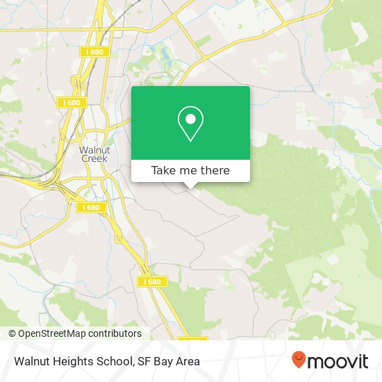 Walnut Heights School map