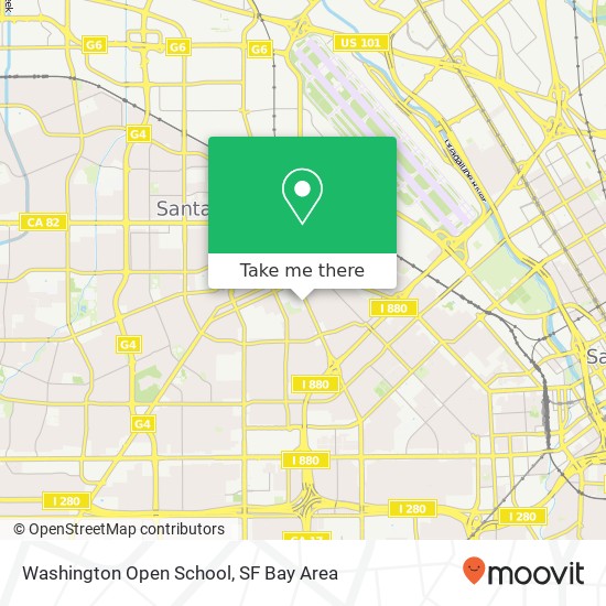 Mapa de Washington Open School