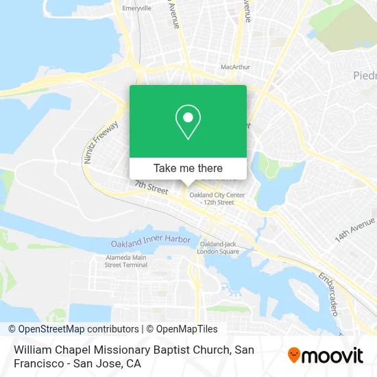 William Chapel Missionary Baptist Church map