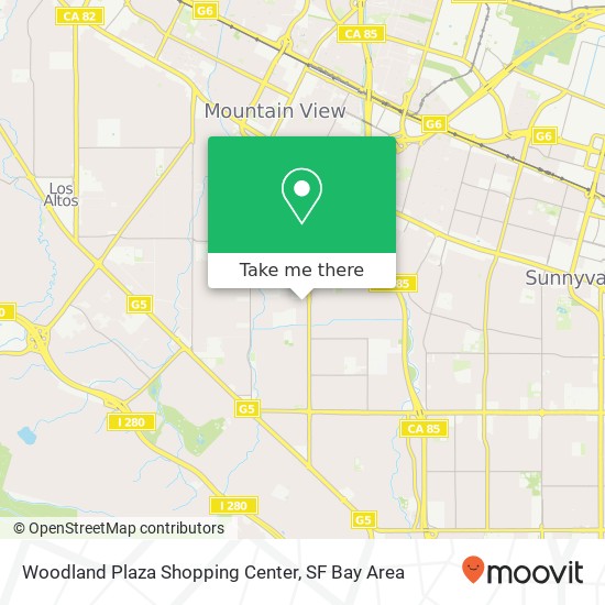 Woodland Plaza Shopping Center map