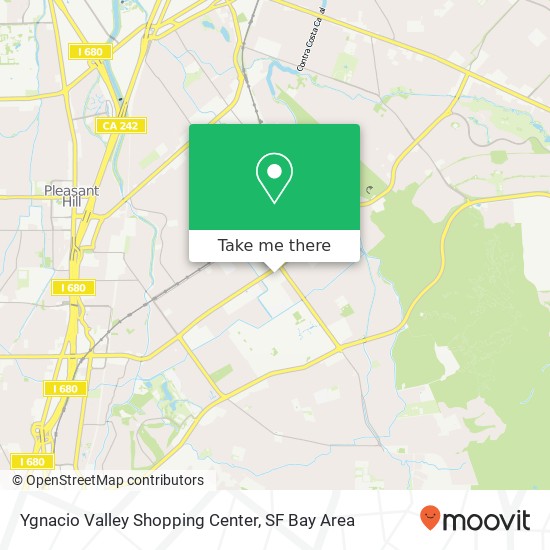 Ygnacio Valley Shopping Center map