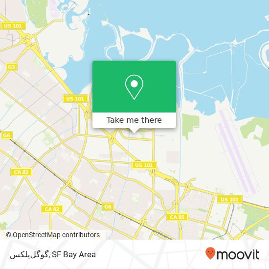 Mapa de گوگل‌پلکس