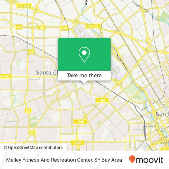 Malley Fitness And Recreation Center map