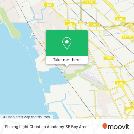 Mapa de Shining Light Christian Academy