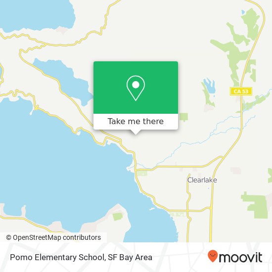 Mapa de Pomo Elementary School