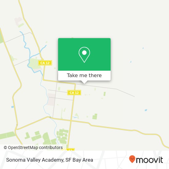 Mapa de Sonoma Valley Academy