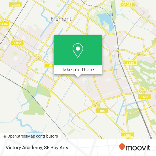 Victory Academy map