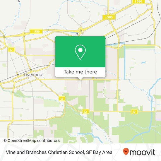 Mapa de Vine and Branches Christian School