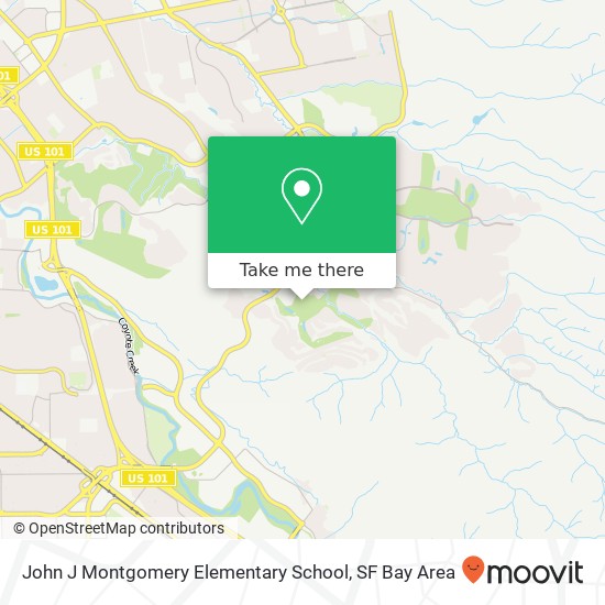 Mapa de John J Montgomery Elementary School