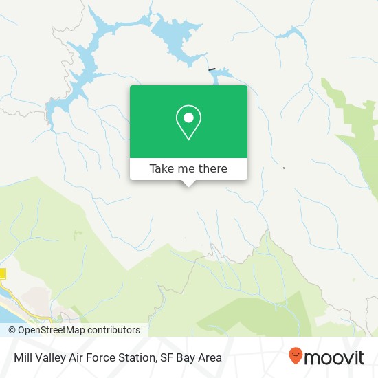 Mill Valley Air Force Station map