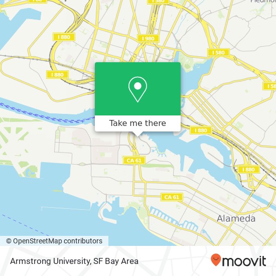 Armstrong University map