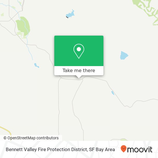 Bennett Valley Fire Protection District map