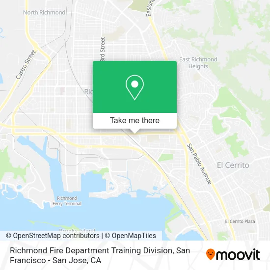 Mapa de Richmond Fire Department Training Division