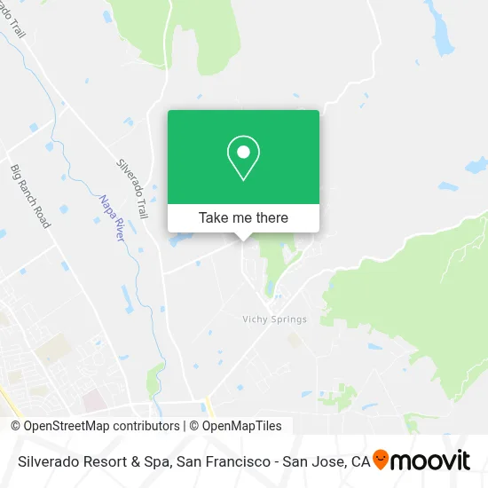 Silverado Resort & Spa map