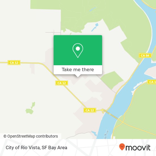 City of Rio Vista map