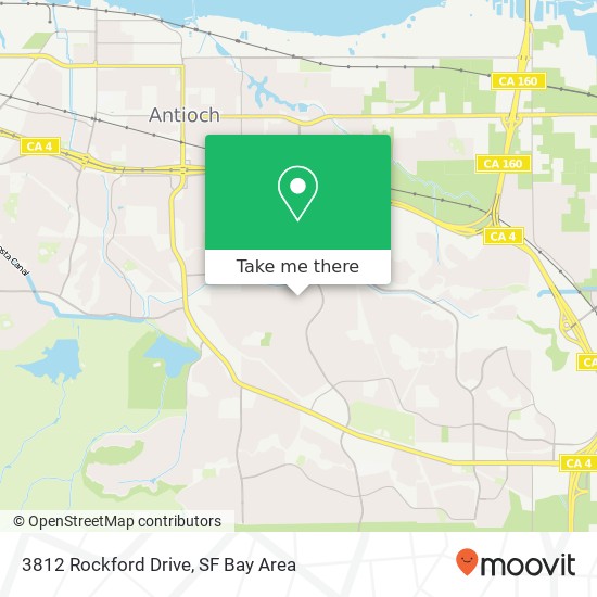 Mapa de 3812 Rockford Drive