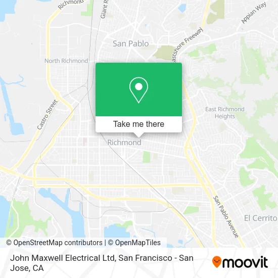 Mapa de John Maxwell Electrical Ltd