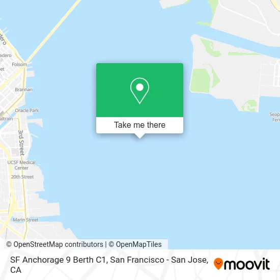 SF Anchorage 9 Berth C1 map