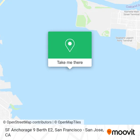 SF Anchorage 9 Berth E2 map