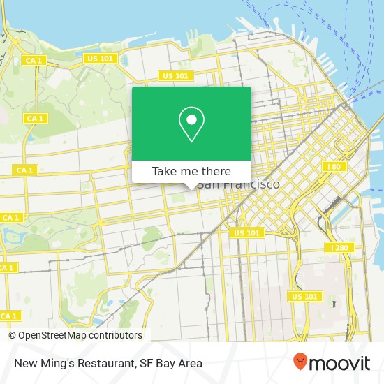 New Ming's Restaurant map