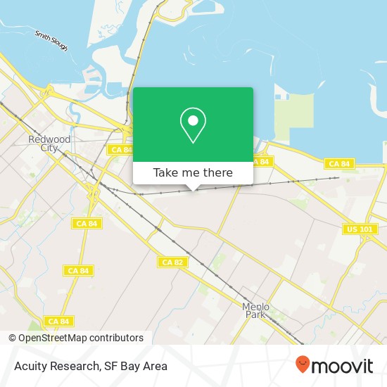 Mapa de Acuity Research