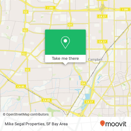 Mike Segal Properties map