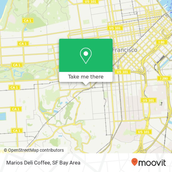 Mapa de Marios Deli Coffee