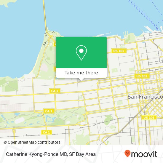 Mapa de Catherine Kyong-Ponce MD
