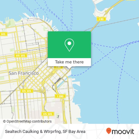 Sealtech Caulking & Wtrprfng map