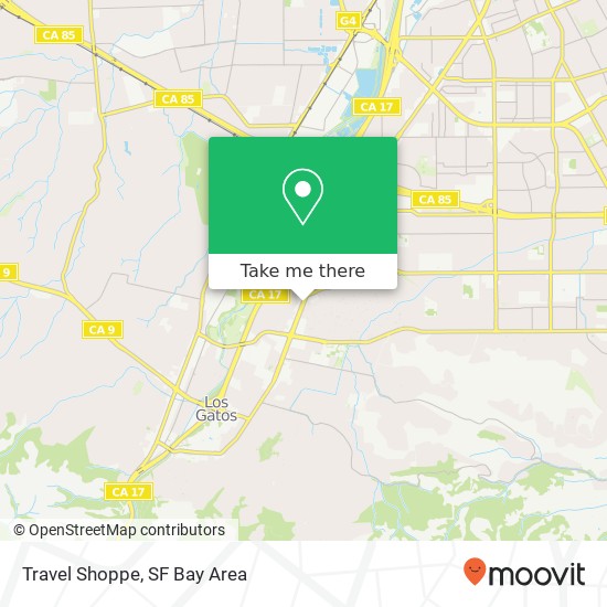 Mapa de Travel Shoppe