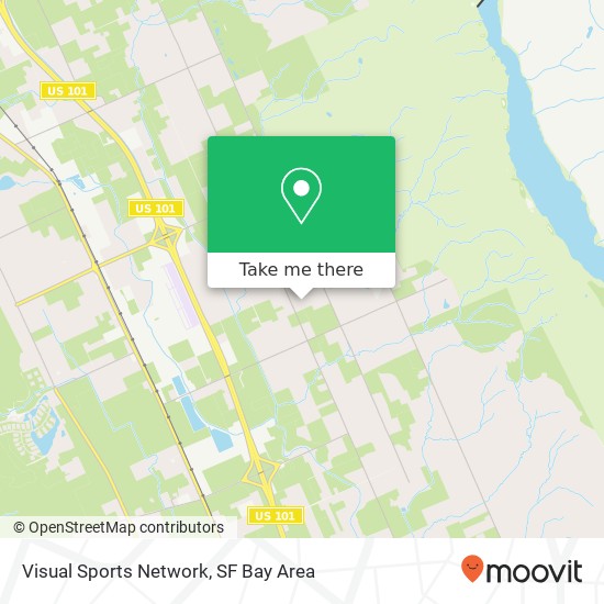 Visual Sports Network map